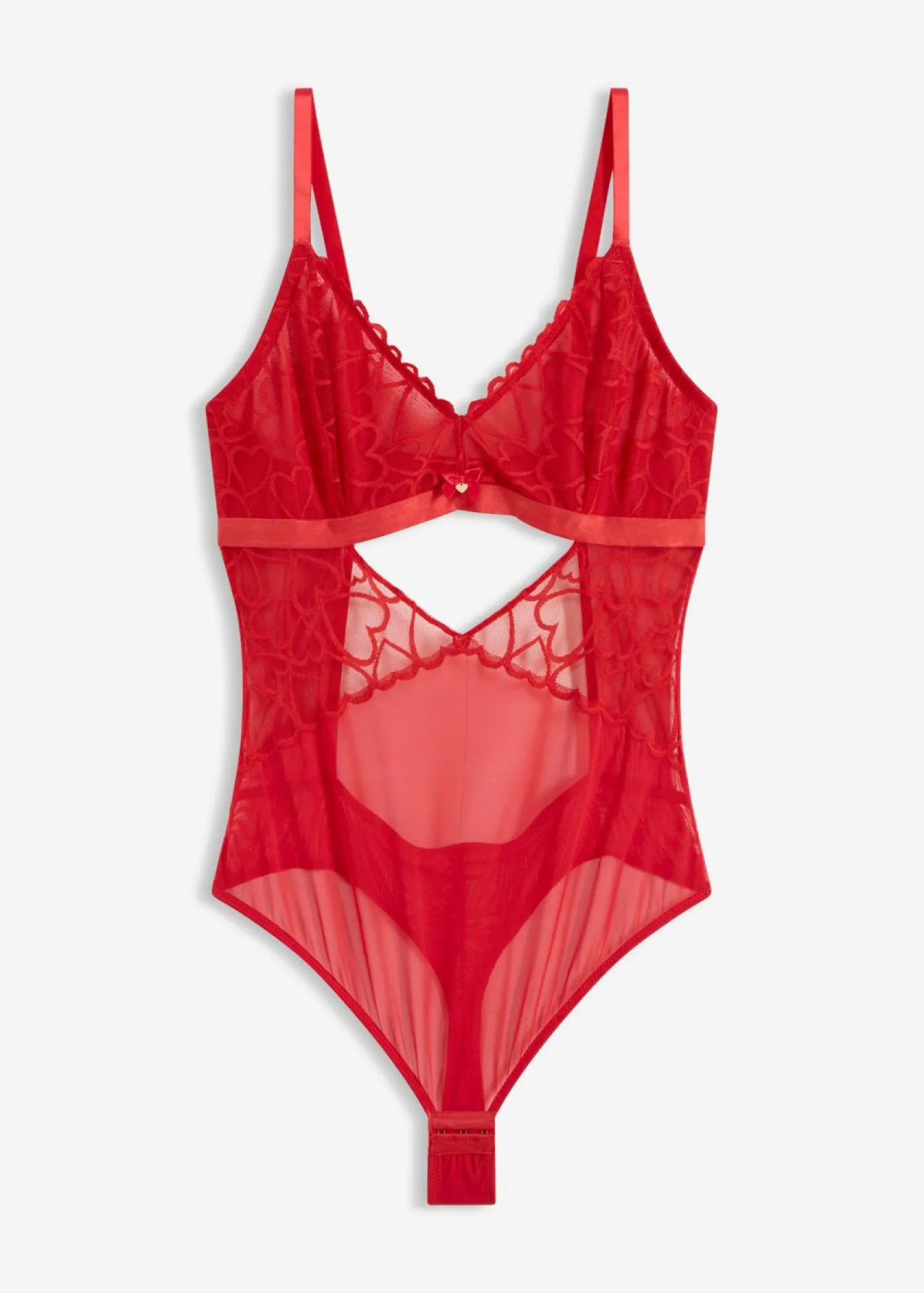 Best Body de tanga con encaje de corazones Mujer Bodies|Lencería