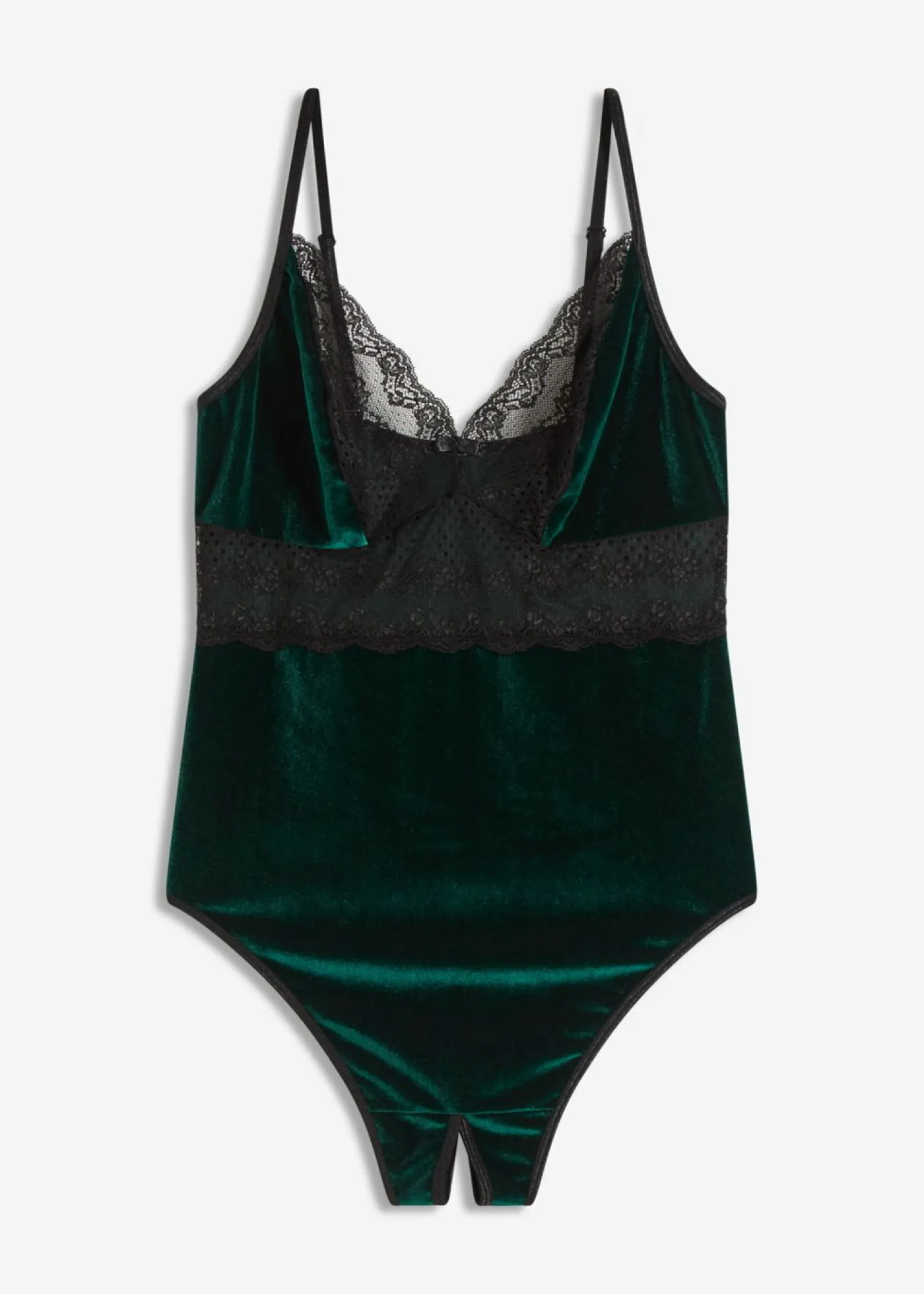 Discount Body de terciopelo con abertura Mujer Bodies|Lencería Sexy