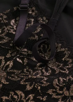 Outlet Body moldeador con efecto moldeador ligero e hilo brillante Mujer Bodies|Ropa Interior Moldeadora