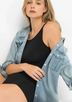 Hot Body sin aros con algodón Mujer Ropa Interior De Algodón|Bodies