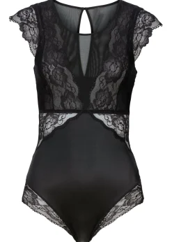 Clearance Body sin aros con encaje delicado Mujer Bodies|Lencería