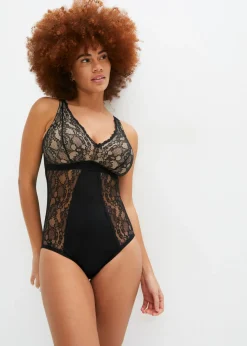 Best Body sin aros con encaje delicado Mujer Bodies|Lencería