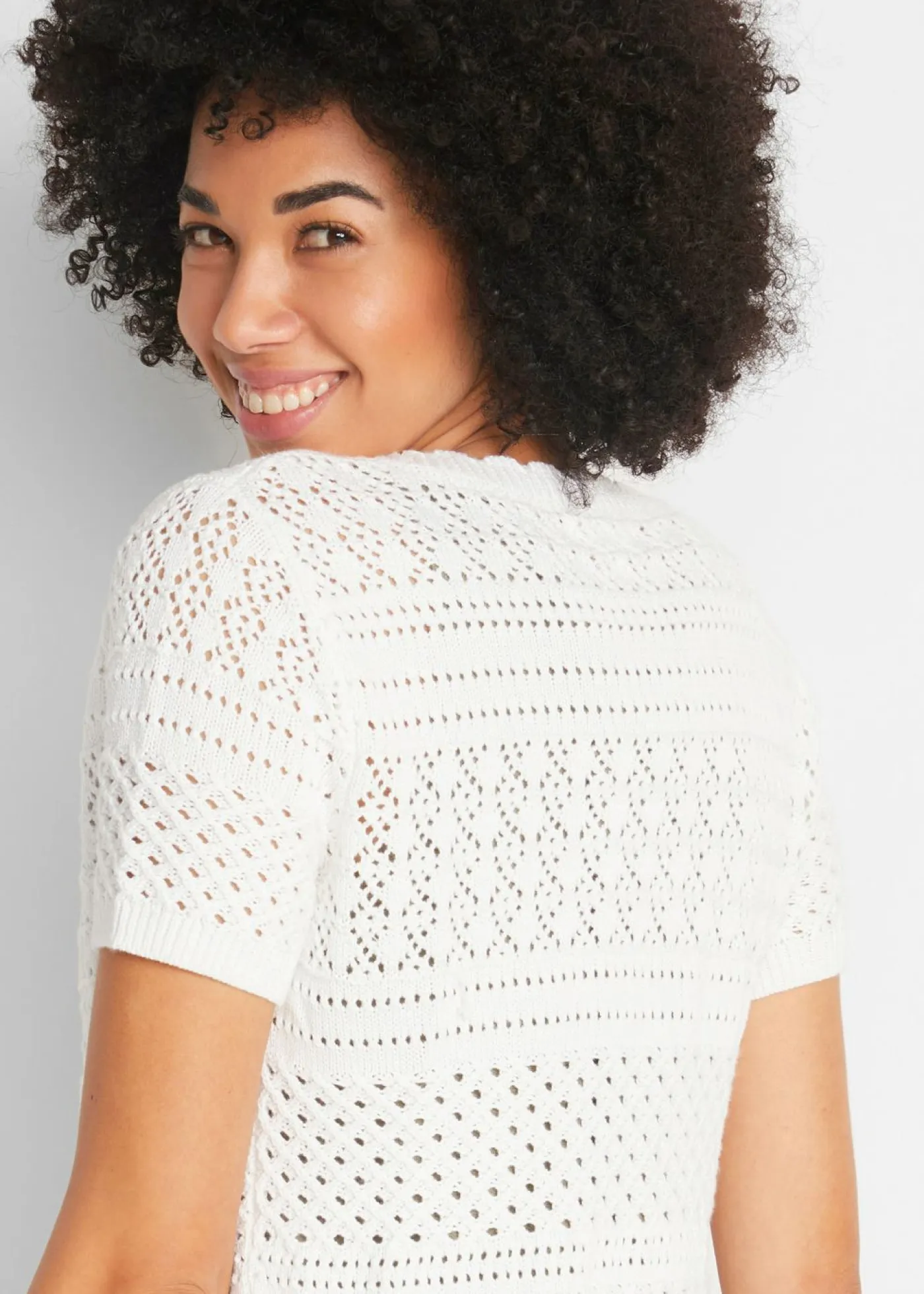 Outlet Bolero corto de ganchillo Mujer Chaquetas Y Abrigos|Ropa De Punto