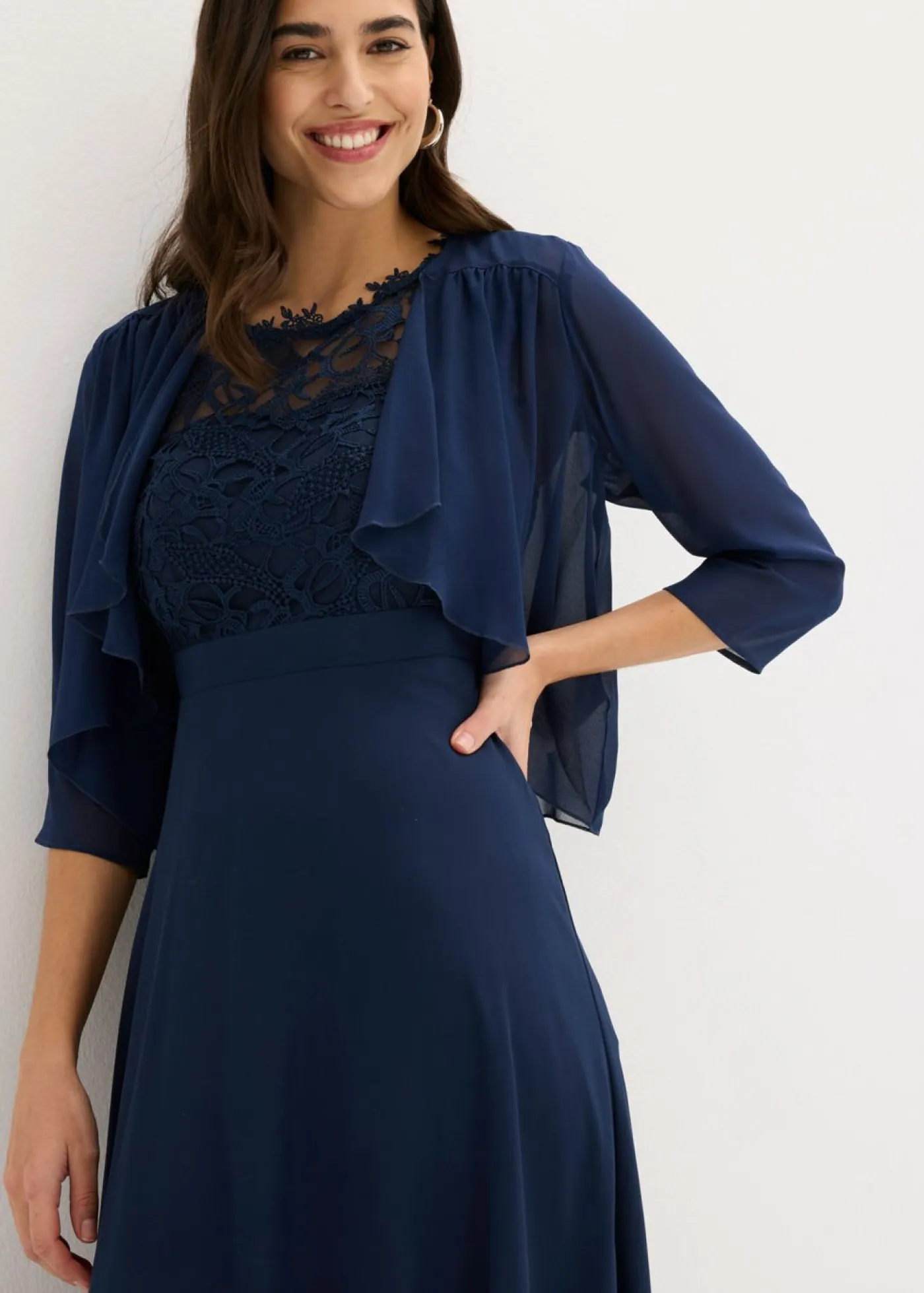 Best Bolero de gasa fina Mujer Chaquetas Y Abrigos|Ropa Elegante