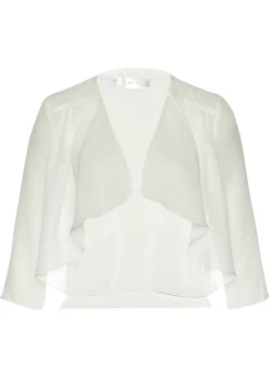 Online Bolero de gasa fina Mujer Chaquetas Y Abrigos|Ropa Elegante