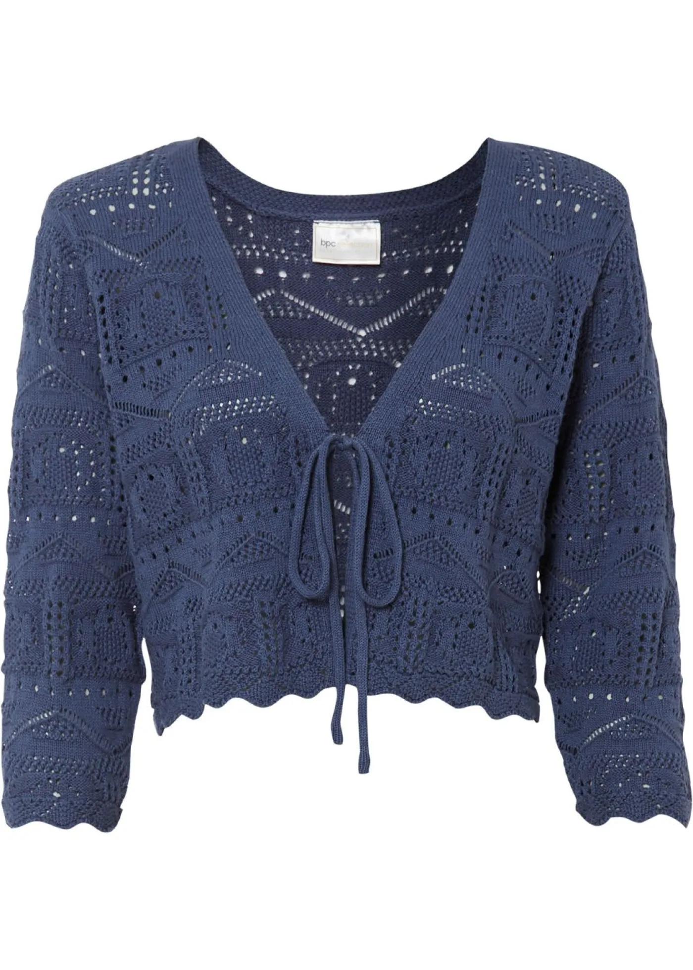 Online Bolero de punto ajour Mujer Jerséis|Ropa De Punto