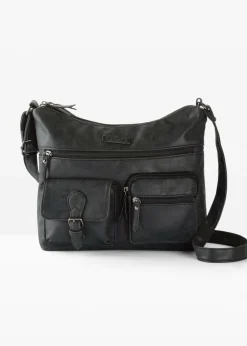 Bolso bandolera con bolsillos exteriores Mujer Bolsos