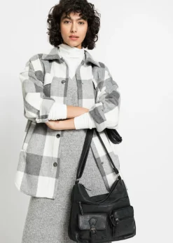 Bolso bandolera con bolsillos exteriores Mujer Bolsos