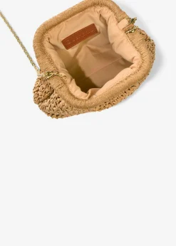 Outlet Bolso bandolera de paja Mujer Bolsos