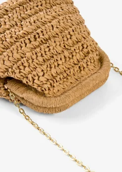 Outlet Bolso bandolera de paja Mujer Bolsos