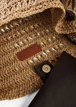 Best Bolso bandolera de paja Mujer Novedades|Bolsos