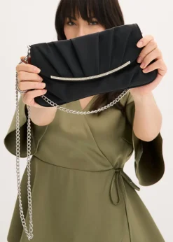 Clearance Bolso clutch con decoración de pedrería Mujer Complementos Temáticos·Accesorios Veganos|Complementos Temáticos·Accesorios Elegantes
