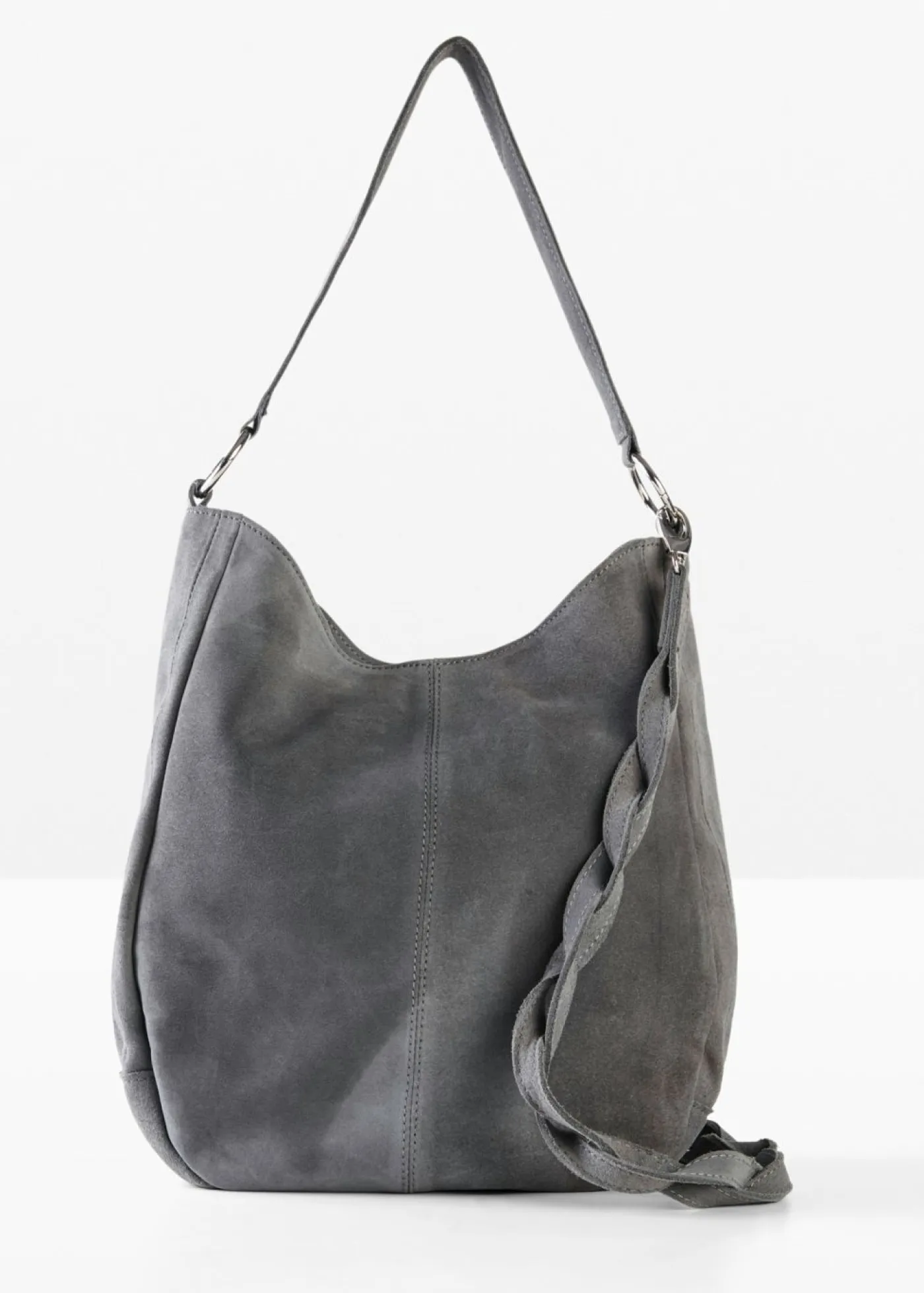 Online Bolso de ante con correa decorativa adicional Mujer Complementos Temáticos·Complementos De Piel|Bolsos