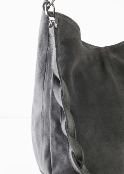 Online Bolso de ante con correa decorativa adicional Mujer Complementos Temáticos·Complementos De Piel|Bolsos