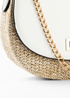 Clearance Bolso de estilo bandolera de paja Mujer Bolsos|Ropa De Playa