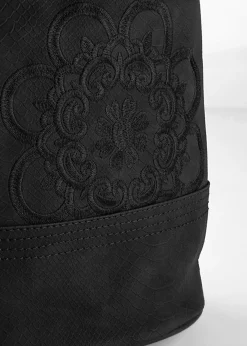 Clearance Bolso de mano con bordado Mujer Complementos Temáticos·Accesorios Veganos|Bolsos