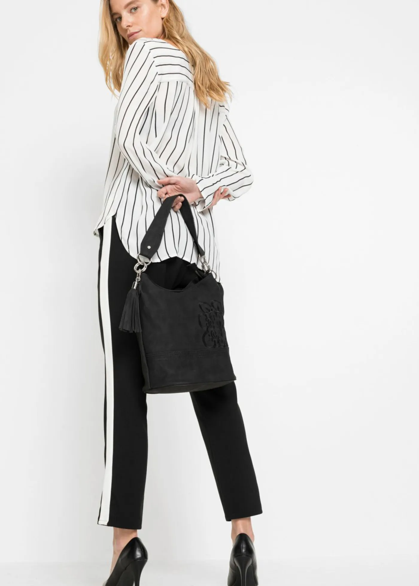 Clearance Bolso de mano con bordado Mujer Complementos Temáticos·Accesorios Veganos|Bolsos