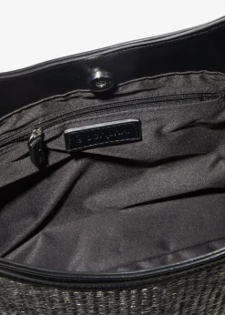 Discount Bolso shopper con aspecto de paja Mujer Bolsos