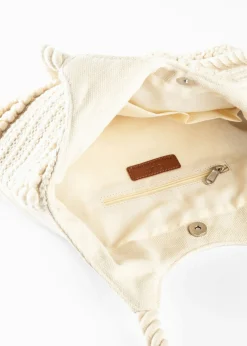 Bolso shopper de tela Mujer Bolsos|Ropa De Playa