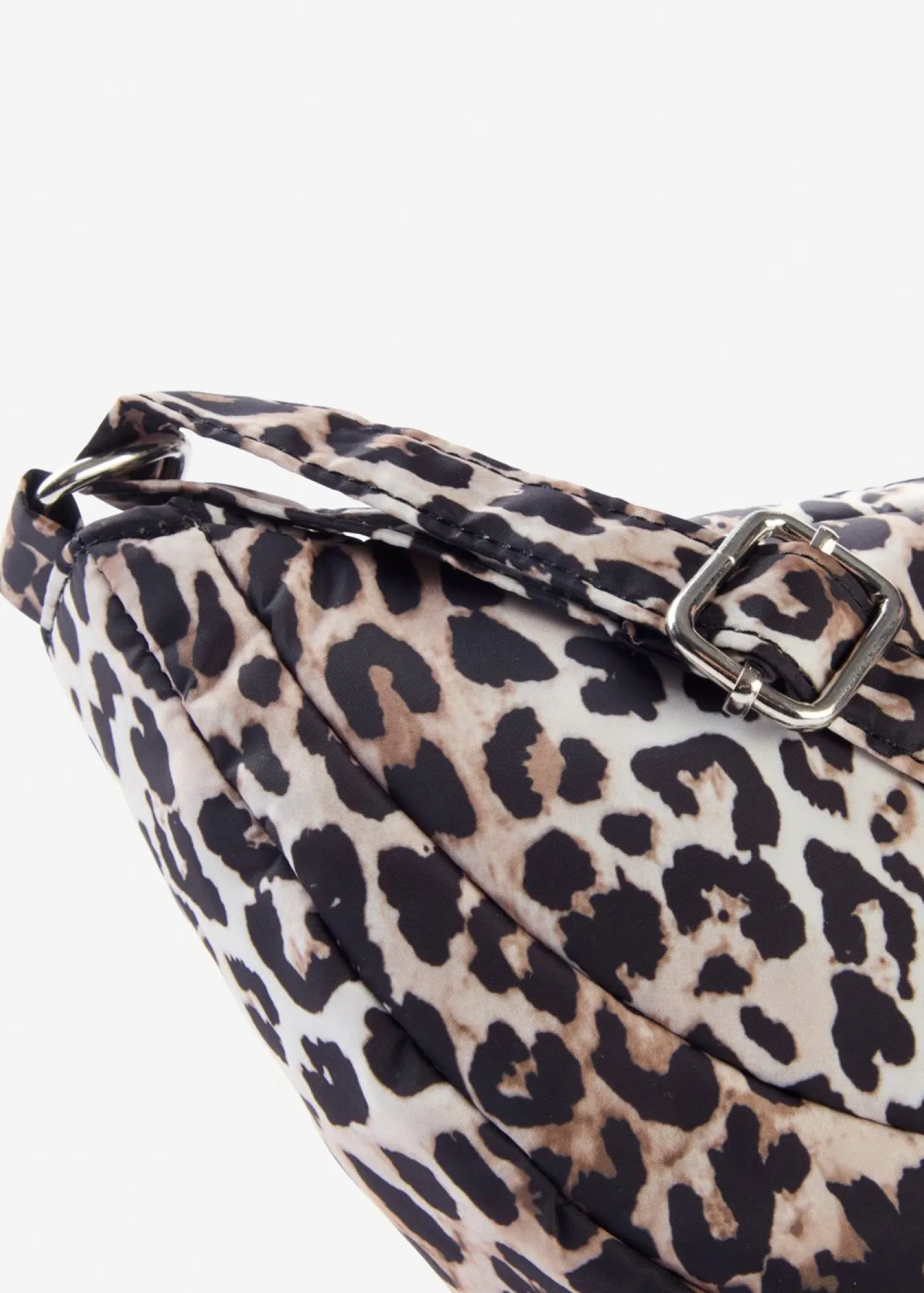 Best Bolso tipo bandolera de nailon con estampado de leopardo Mujer Bolsos
