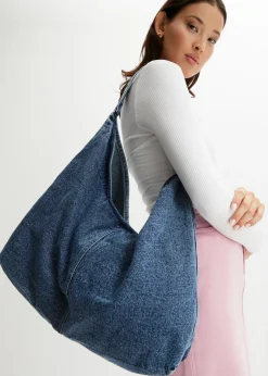Bolso vaquero tipo shopper Mujer Complementos Temáticos·Accesorios Veganos|Bolsos
