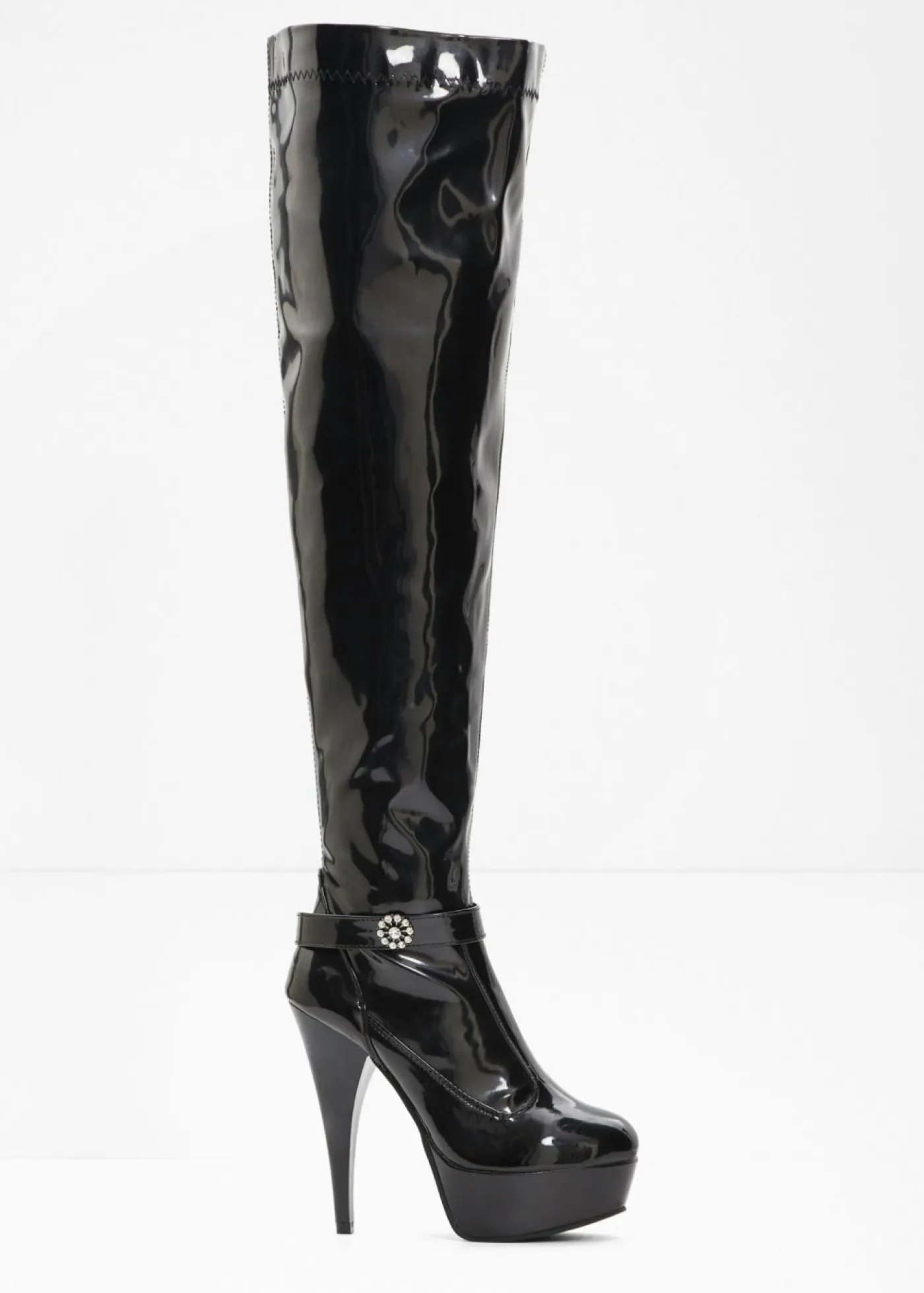 Outlet Botas altas con plataforma Mujer Zapatos De Tacón Alto|Botas