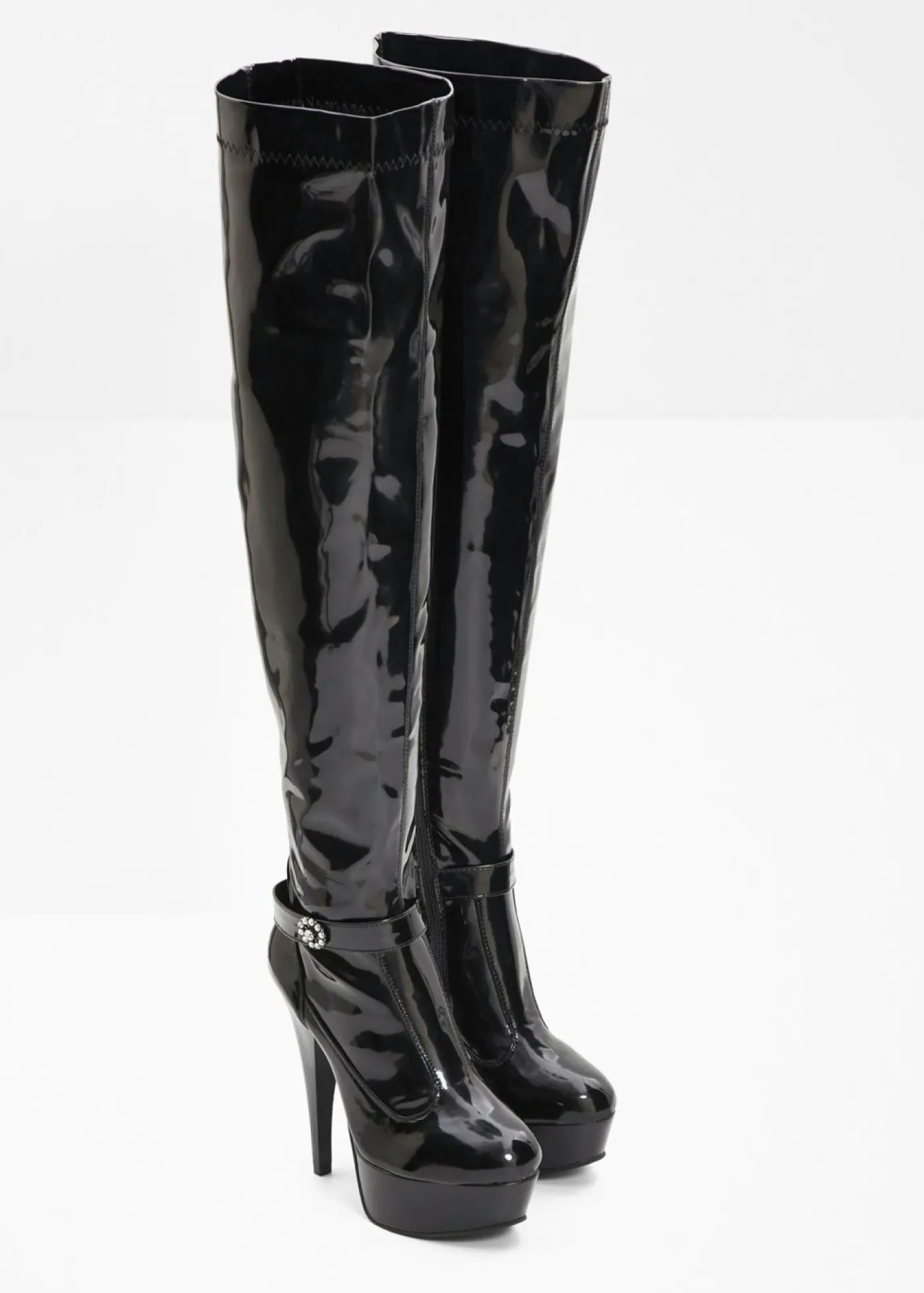 Outlet Botas altas con plataforma Mujer Zapatos De Tacón Alto|Botas