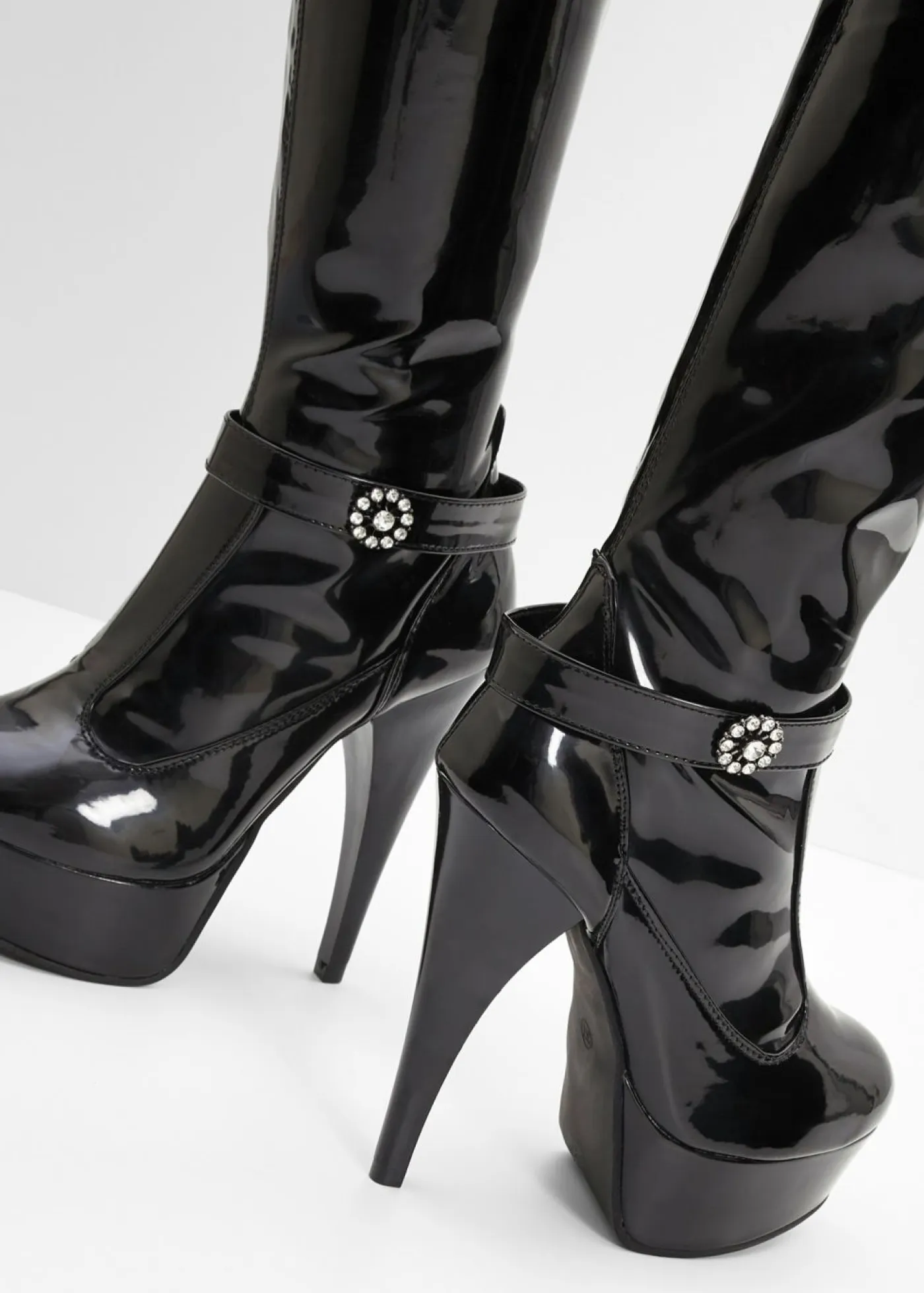 Outlet Botas altas con plataforma Mujer Zapatos De Tacón Alto|Botas