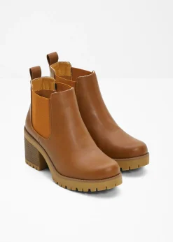 Online Botas Chelsea con tacón ancho Mujer Botines De Nieve·Botines Chelsea|Botines De Nieve·Botas Con Tacón