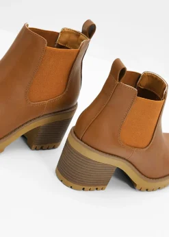 Online Botas Chelsea con tacón ancho Mujer Botines De Nieve·Botines Chelsea|Botines De Nieve·Botas Con Tacón