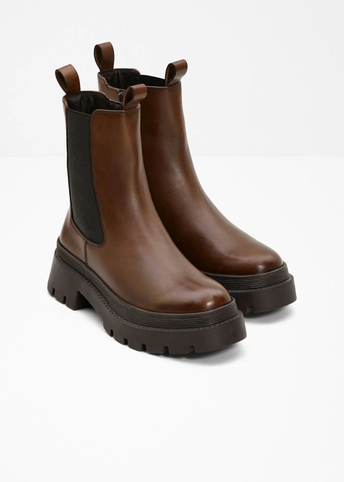 Sale Botas Chelsea de cuero Mujer Botines De Nieve·Botines Chelsea|Botines