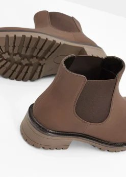 New Botas Chelsea en suela perfilada Mujer Botines De Nieve·Botines Chelsea|Botines De Nieve·Botas Con Tacón