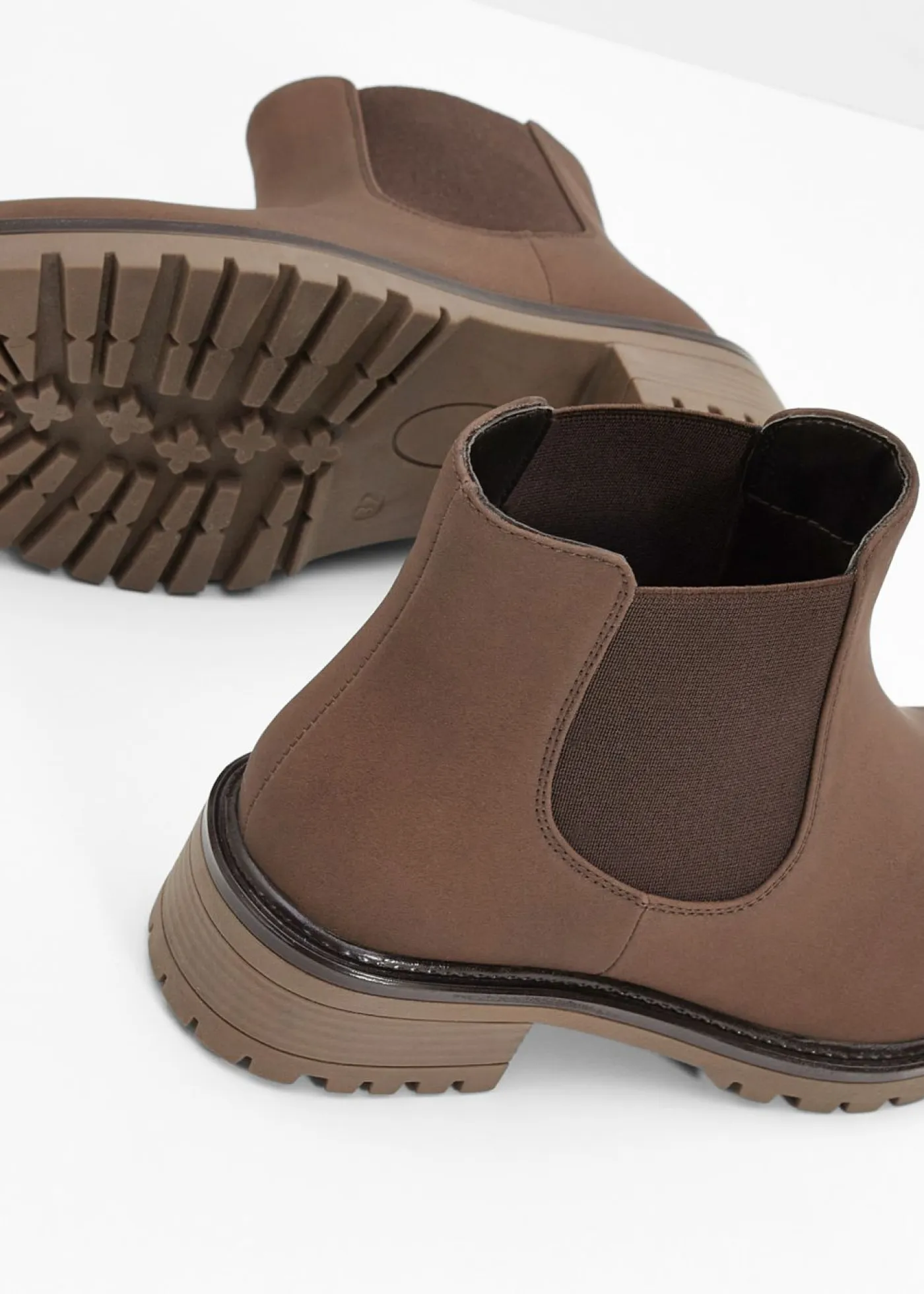 New Botas Chelsea en suela perfilada Mujer Botines De Nieve·Botines Chelsea|Botines De Nieve·Botas Con Tacón