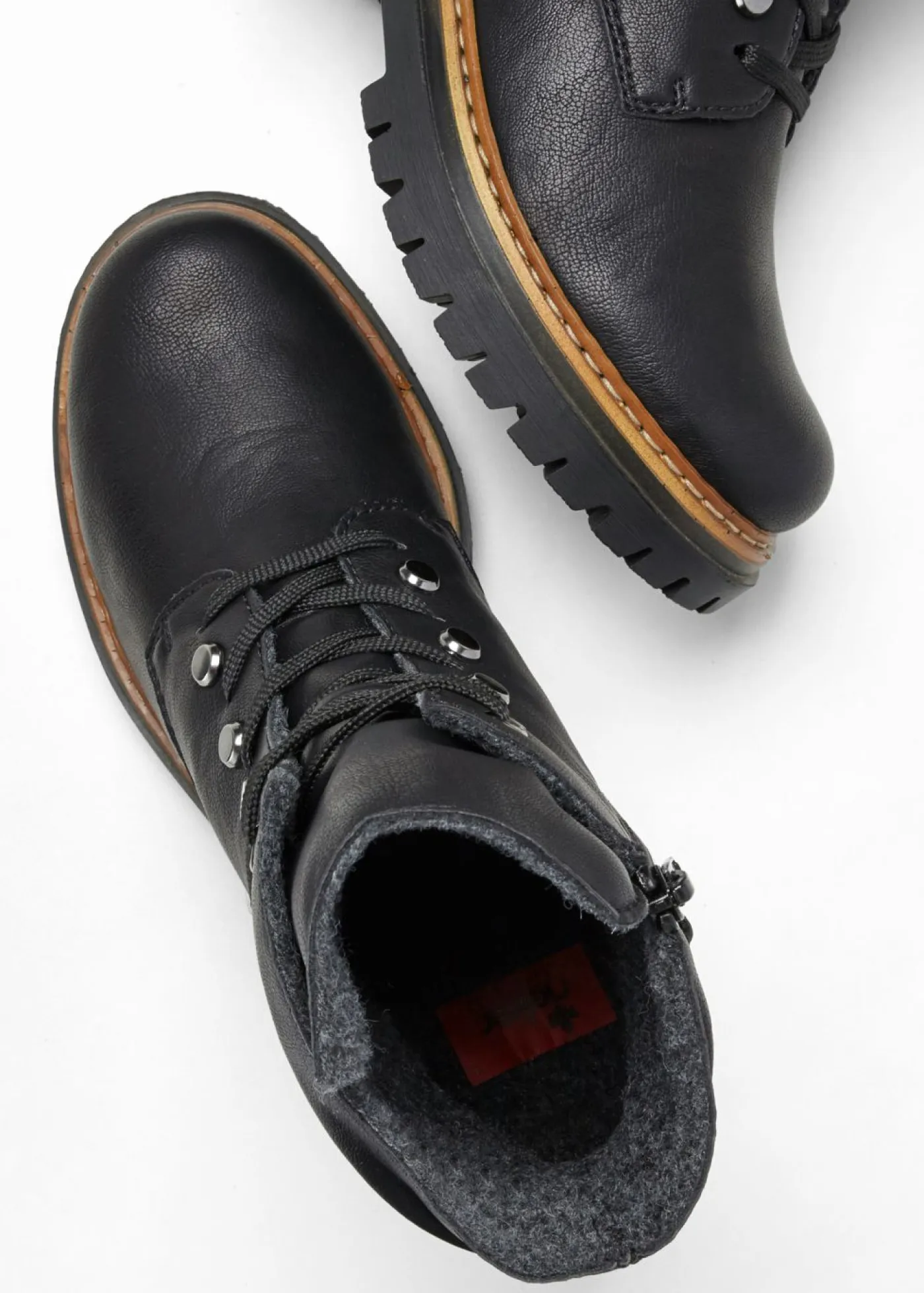 Outlet Botas cómodas, con cordones y forradas, de Rieker Mujer Botines De Nieve·Botas Con Cordones|Botines De Nieve·Botines Forrados