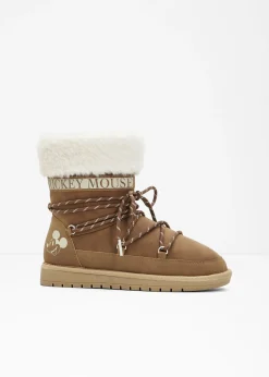 Discount Botas con cordones de Mickey Mouse Mujer Botines De Nieve·Botas Con Cordones|Botines De Nieve·Botines Forrados