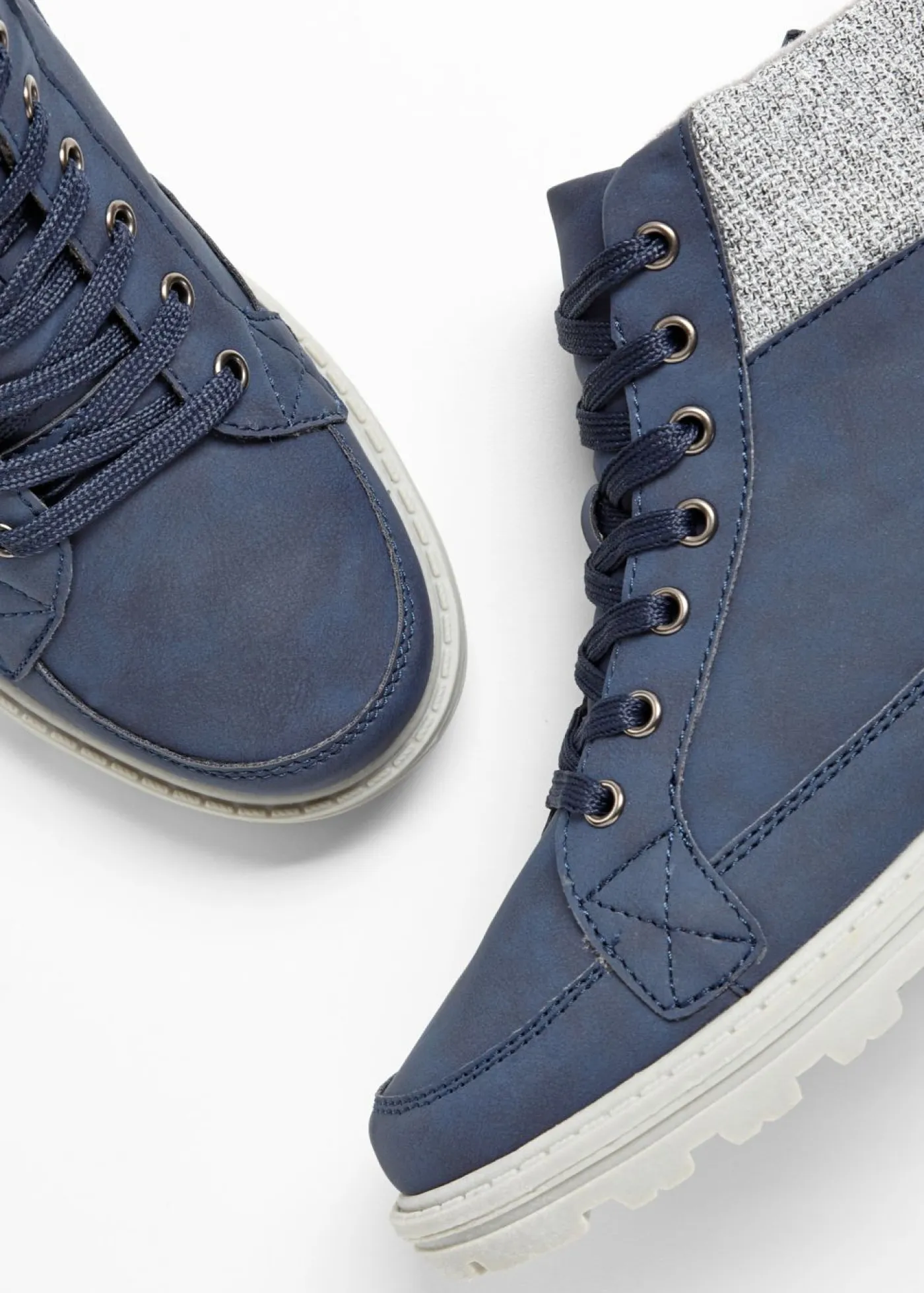 Clearance Botas con cordones y suela perfilada Mujer Botines De Nieve·Botas Con Cordones