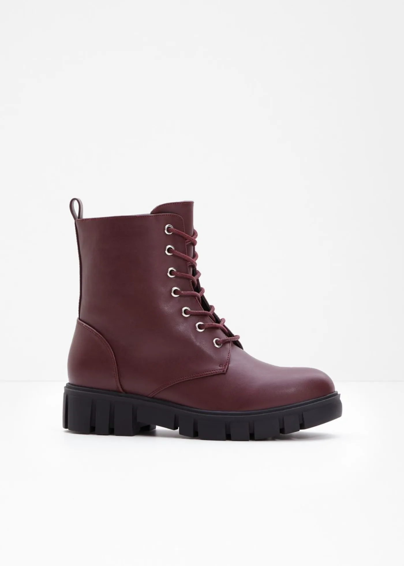 Online Botas con cordones y suela perfilada Mujer Tendencias·Zapatos Veganos|Botines De Nieve·Botas Con Cordones