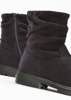 New Botas con fruncido Mujer Tendencias·Zapatos Veganos|Botines De Nieve·Botines Clásicos