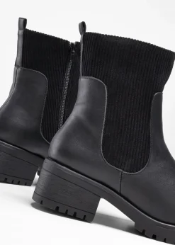 Best Botas con inserto de pana Mujer Tendencias·Zapatos Veganos|Botines De Nieve·Botines Clásicos