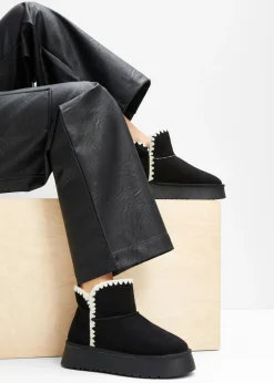 Hot Botas con plataforma Mujer Tendencias·Zapatos Veganos|Botines De Nieve·Botines Forrados