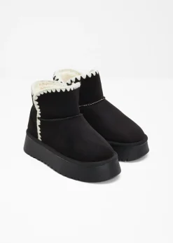 Hot Botas con plataforma Mujer Tendencias·Zapatos Veganos|Botines De Nieve·Botines Forrados