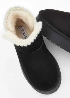 Hot Botas con plataforma Mujer Tendencias·Zapatos Veganos|Botines De Nieve·Botines Forrados