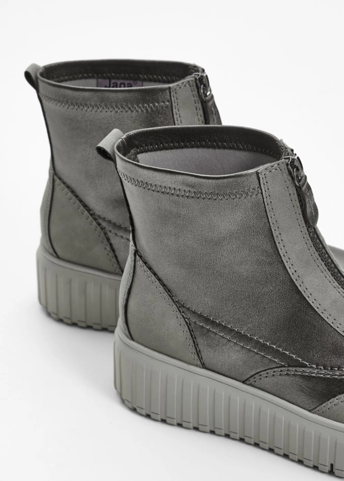 Botas con plataforma de Jana Mujer Botines De Nieve·Botas Con Tacón|Zapatos De Marca·Jana