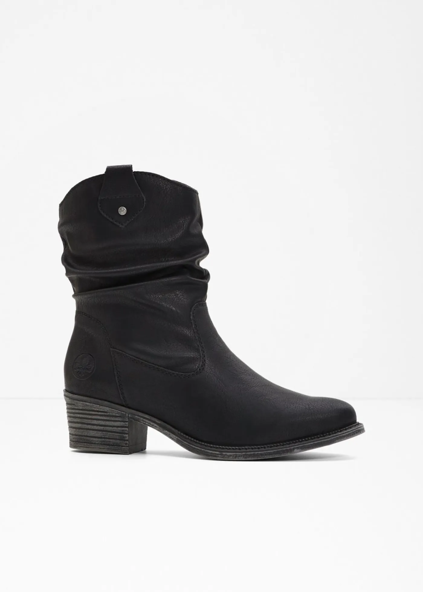 Outlet Botas cowboy cómodas y forradas de Rieker Mujer Zapatos De Marca·Rieker|Botas De Pelo