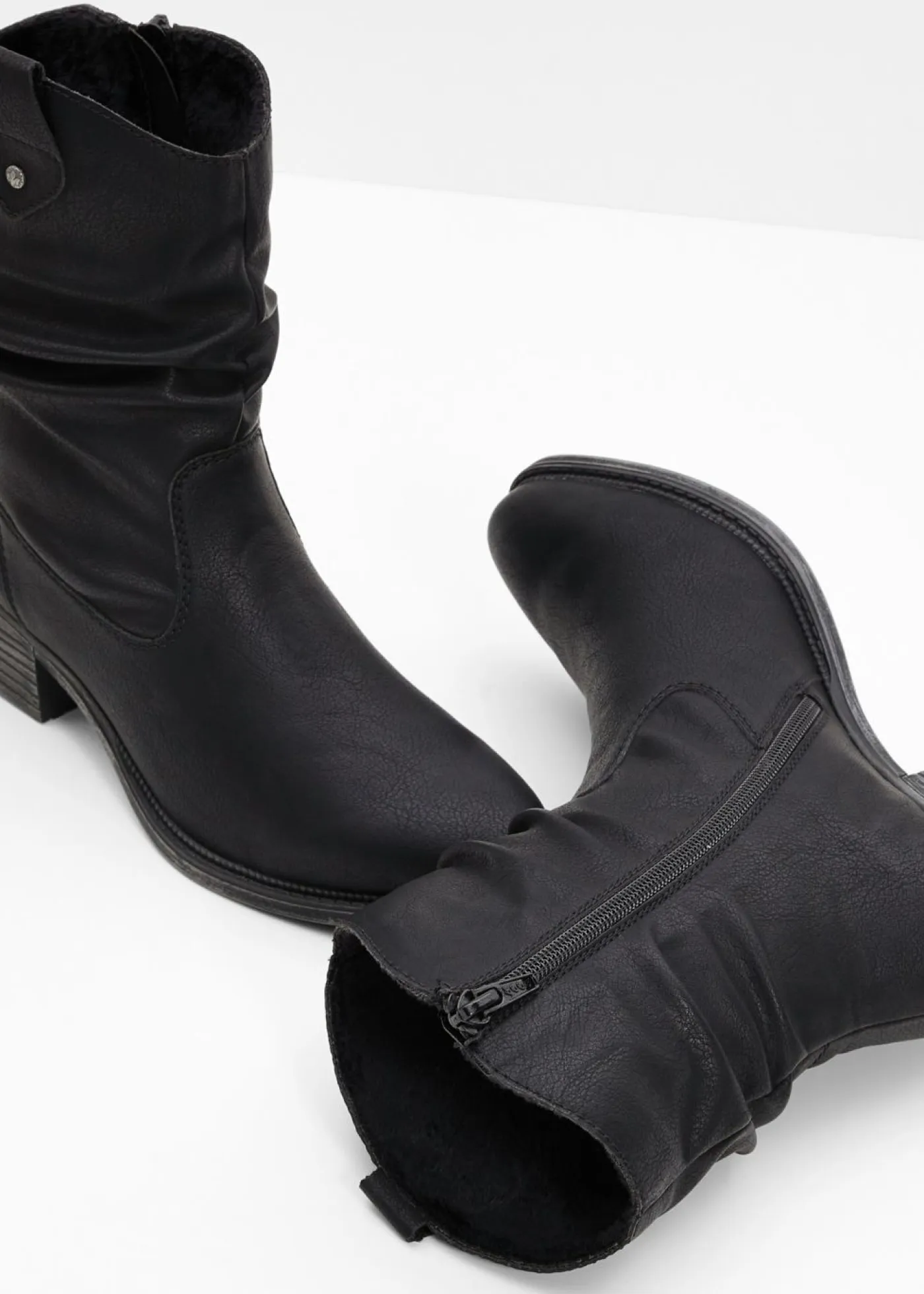 Outlet Botas cowboy cómodas y forradas de Rieker Mujer Zapatos De Marca·Rieker|Botas De Pelo