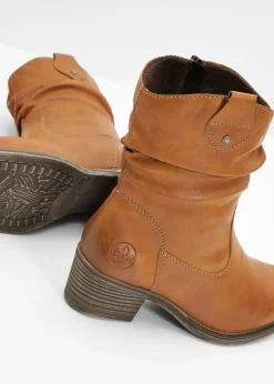 Hot Botas cowboy cómodas y forradas de Rieker Mujer Zapatos De Marca·Rieker|Botas De Pelo