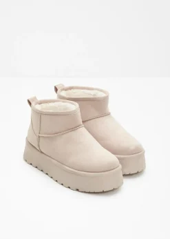 Clearance Botas de plataforma forradas Mujer Botines De Nieve·Botines Forrados|Botas De Pelo