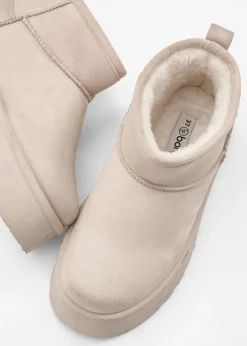 Clearance Botas de plataforma forradas Mujer Botines De Nieve·Botines Forrados|Botas De Pelo