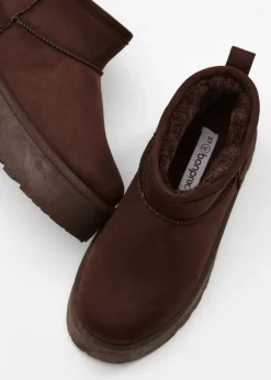 Hot Botas de plataforma forradas Mujer Botines De Nieve·Botines Forrados|Botas De Pelo