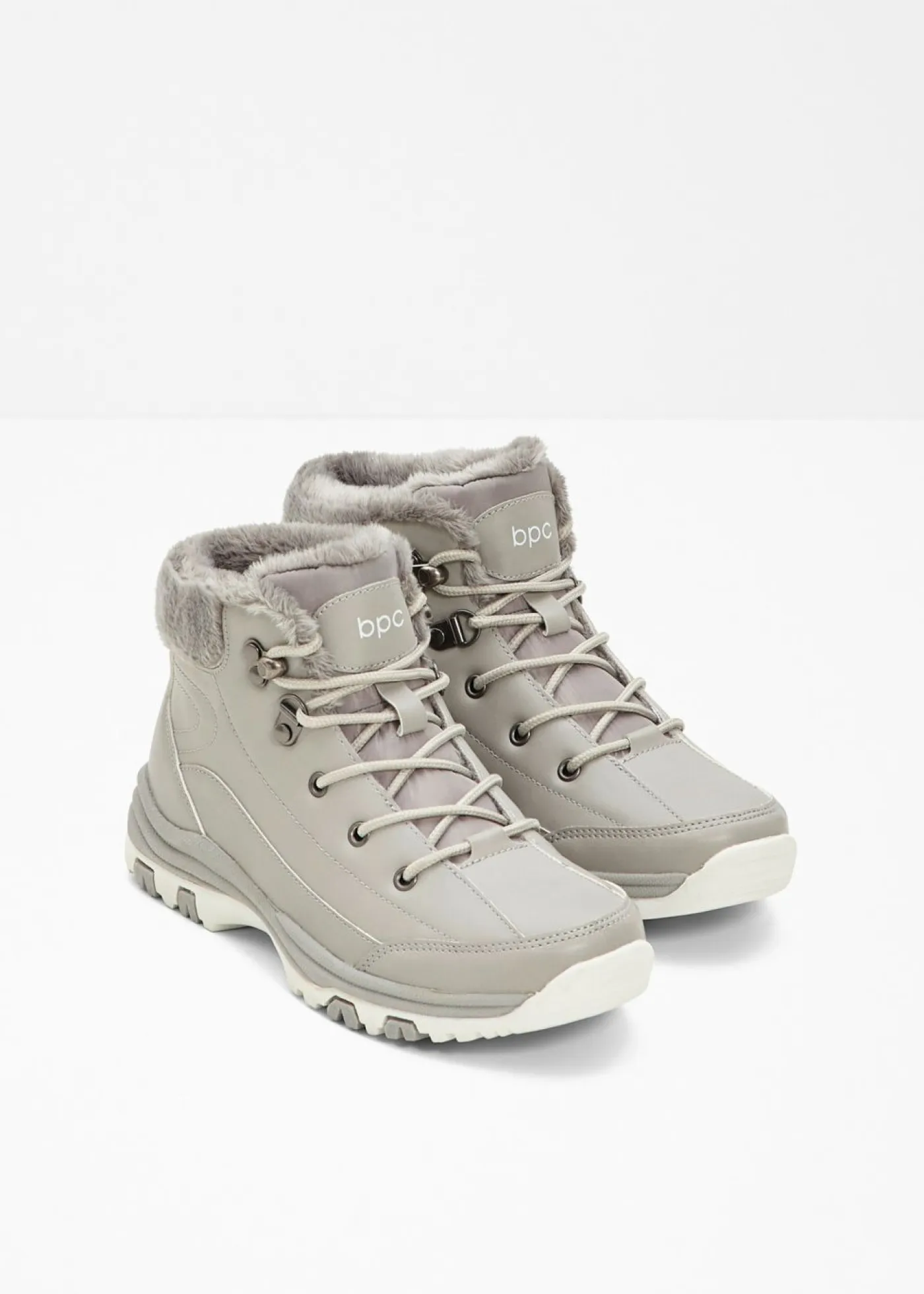 Clearance Botas forradas con cordones Mujer Tendencias·Zapatos Veganos|Botines De Nieve·Botas Con Cordones